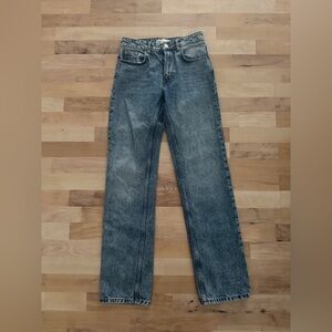 Zara The Midwaist Straight Jean Size 4